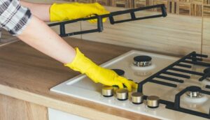 Kitchen cleaning by Sahara